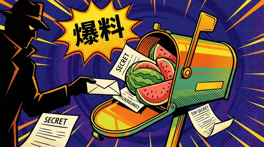 吃瓜五一 匿名爆料通道漫画插图